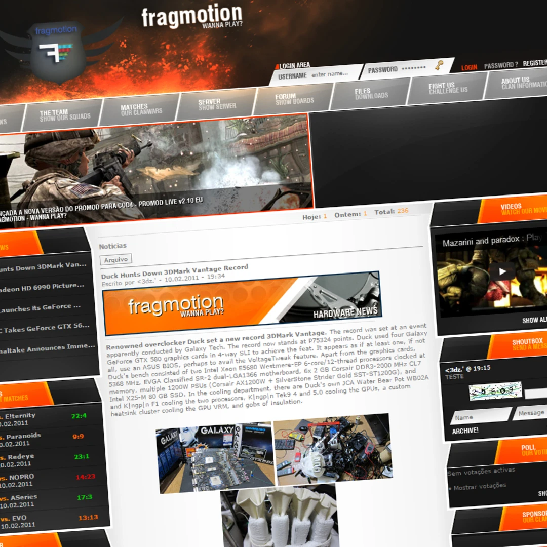 Fragmotion Website