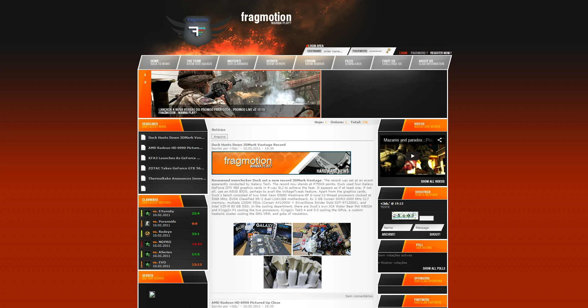 Fragmotion Website